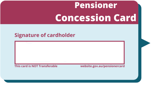 Concession Card Pensioner new